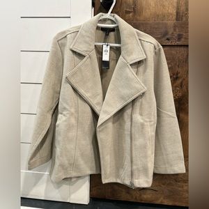 Banana Republic Factory moto style jacket, petite M